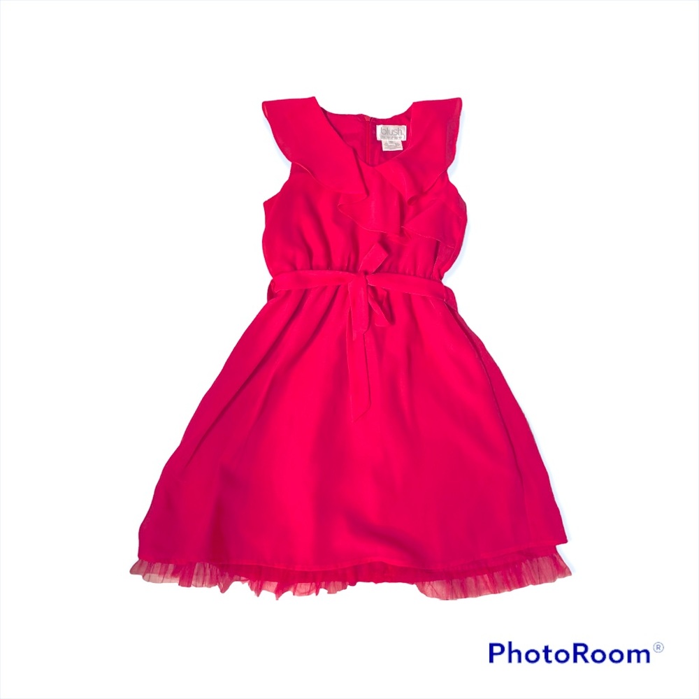 Hot Pink Us Angels Girls Dress